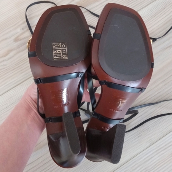 Tory Burch Brown and Gold Sandals - Picture 13 of 13